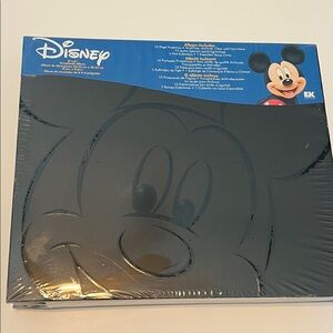 Disney Black Mickey Mouse Scrapbook Album